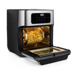Airfryer ovn 10l rustfritt stål