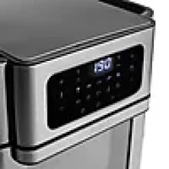 Airfryer ovn 10l rustfritt stål