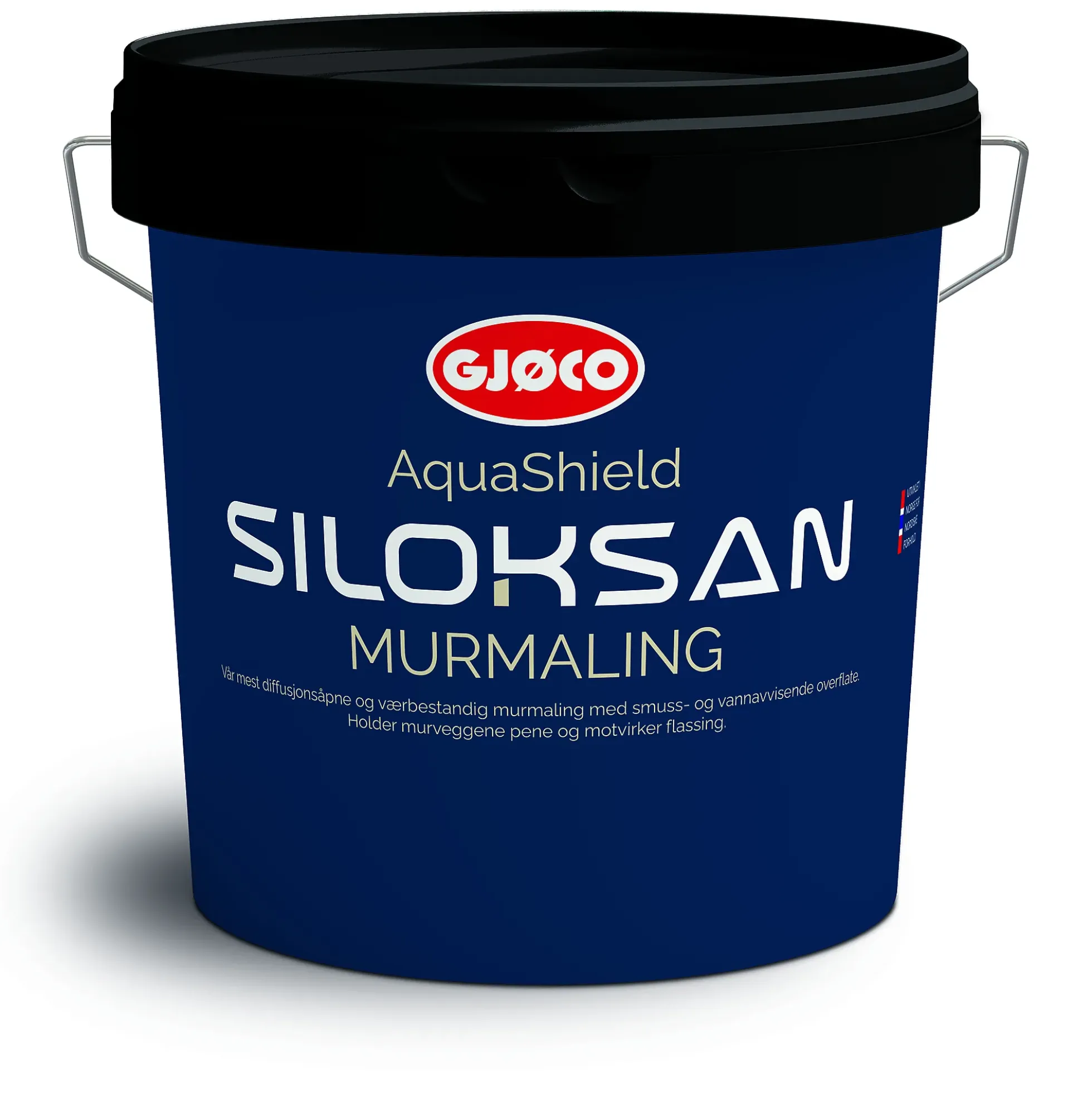 Aquashield Siloksan murmaling mørkgrå 2,7l