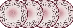 Asjett Sorrento rosa 16cm 4stk