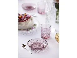 Asjett Sorrento rosa 16cm 4stk