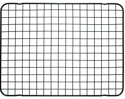 Avkjølingsrist belagt 34x45cm