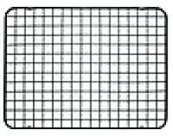 Avkjølingsrist belagt 34x45cm