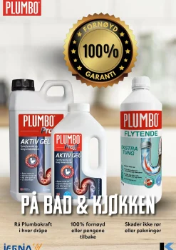 Avløpsåpner flytende Ekstra Tung 1l
