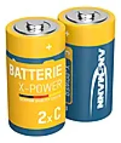 Batteri alkaline C 2stk XPower