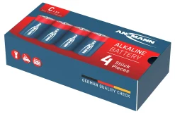 Batteri C alkaline 4stk