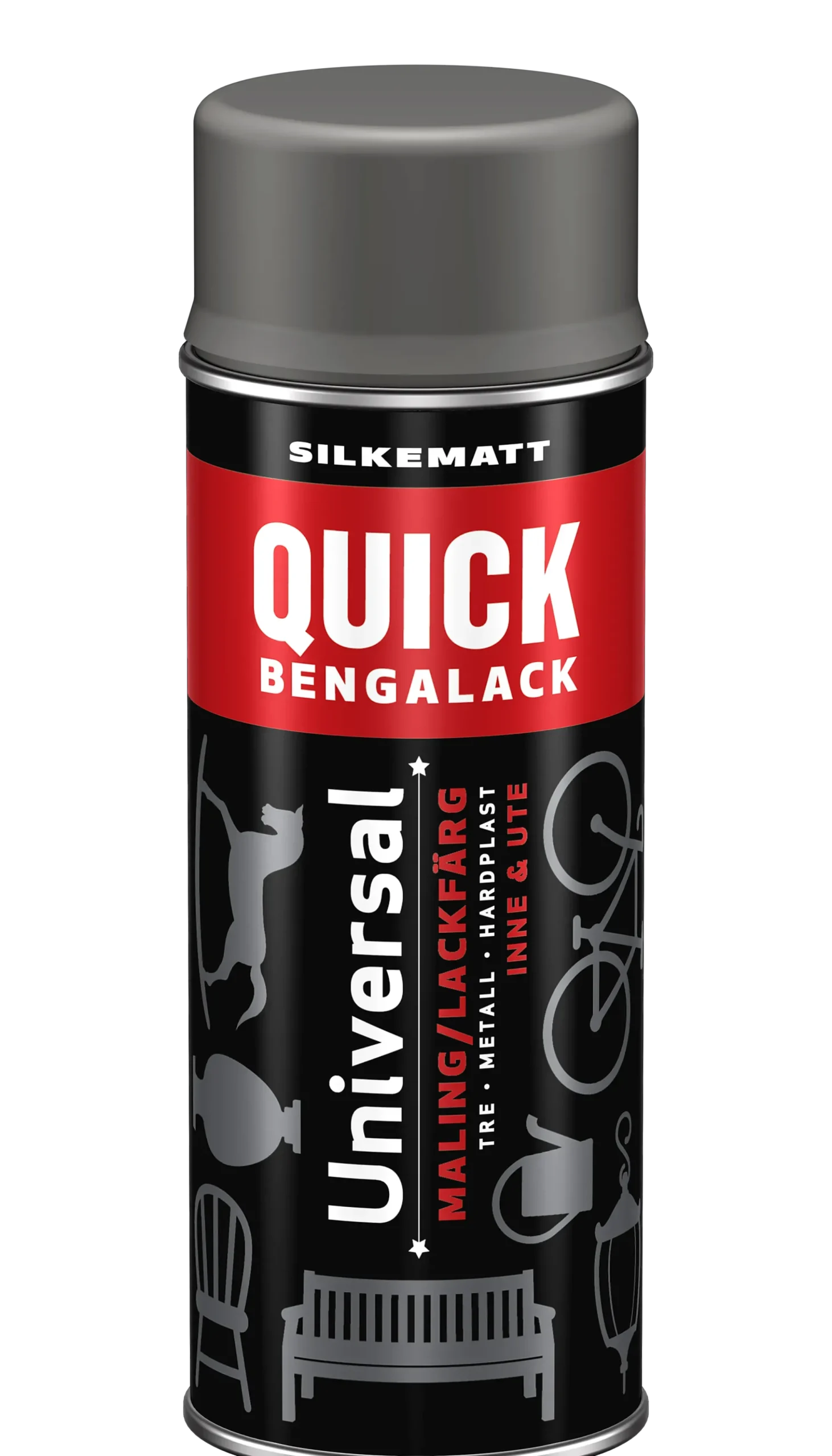 Bengalack spray panter silkematt 400ml