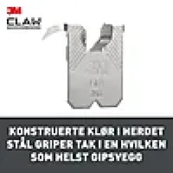 Bildeoppheng til gipsvegg 7kg 2stk