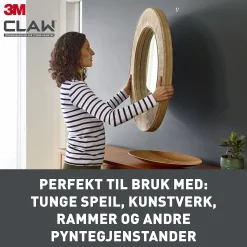 Bildeoppheng til gipsvegg 7kg 2stk