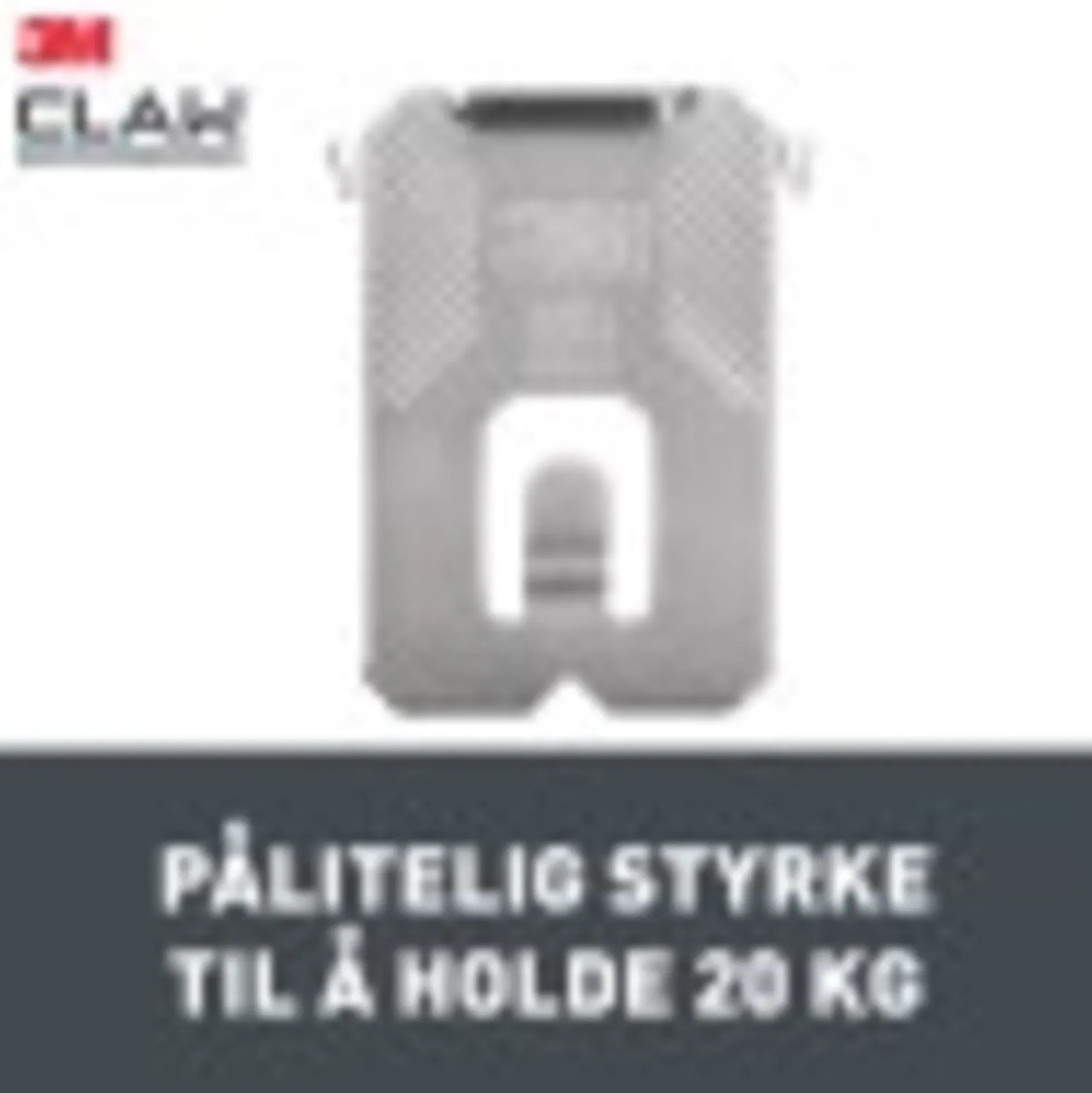 Bildeoppheng til gipsvegg 20kg 2stk