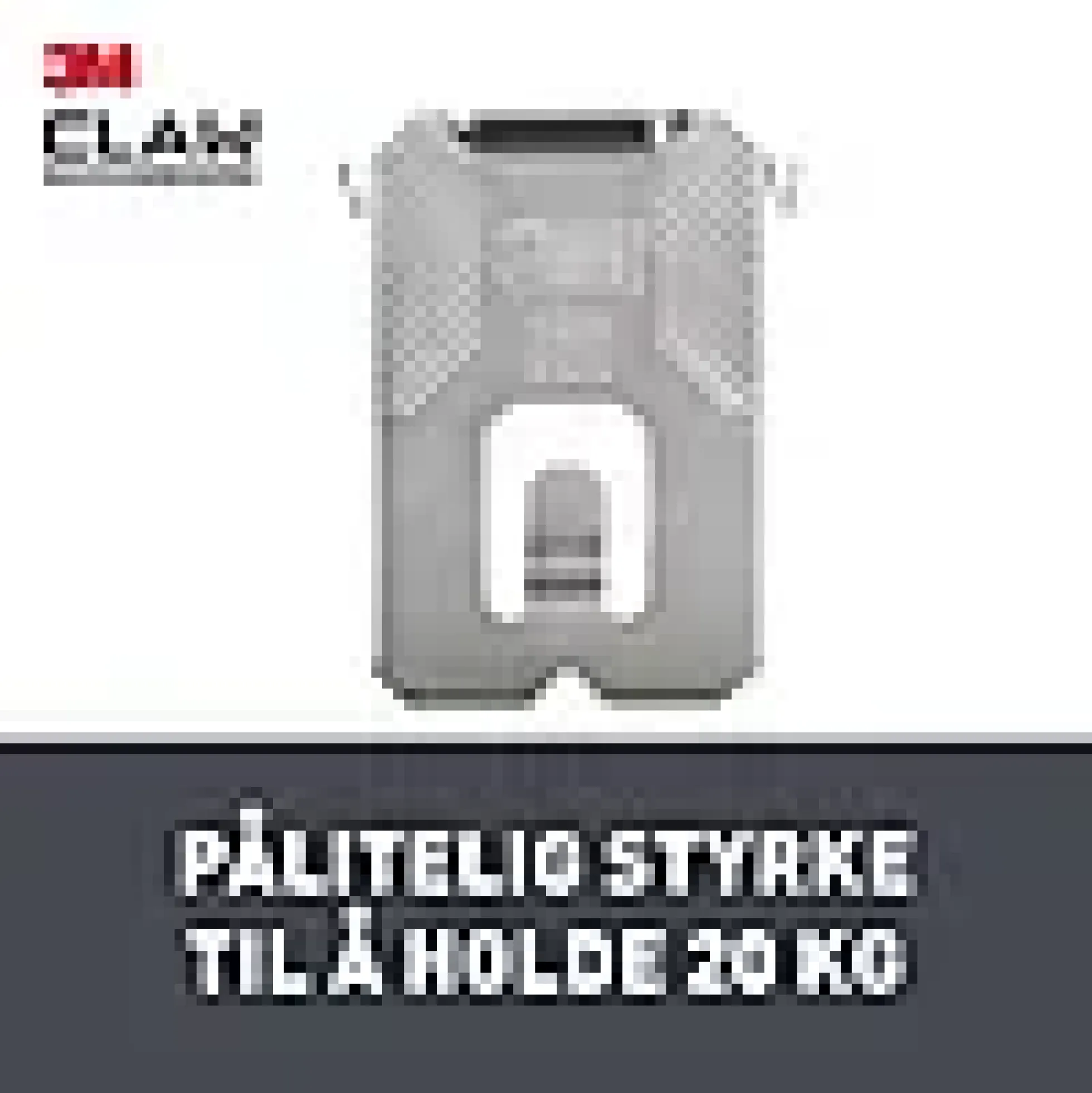 Bildeoppheng til gipsvegg 20kg 2stk