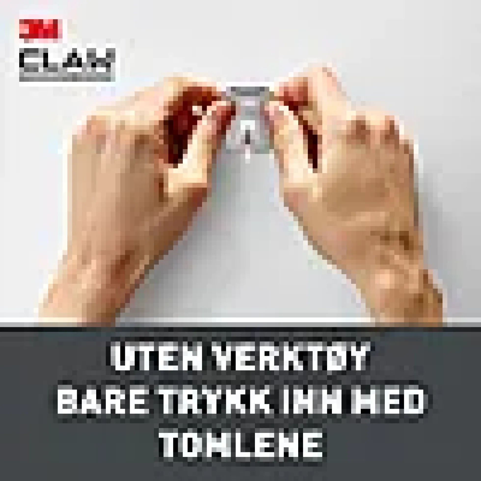 Bildeoppheng til gipsvegg 20kg 2stk