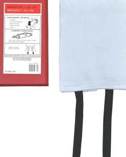 Brannteppe 1,2x1,2m