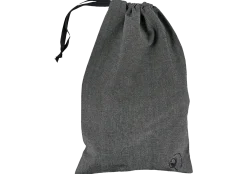BRØDPOSE CHAMBRAY ORGANIC SVART