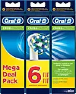 BØRSTEHODE REFILL CROSSACTION REFILL 2+2+2CT