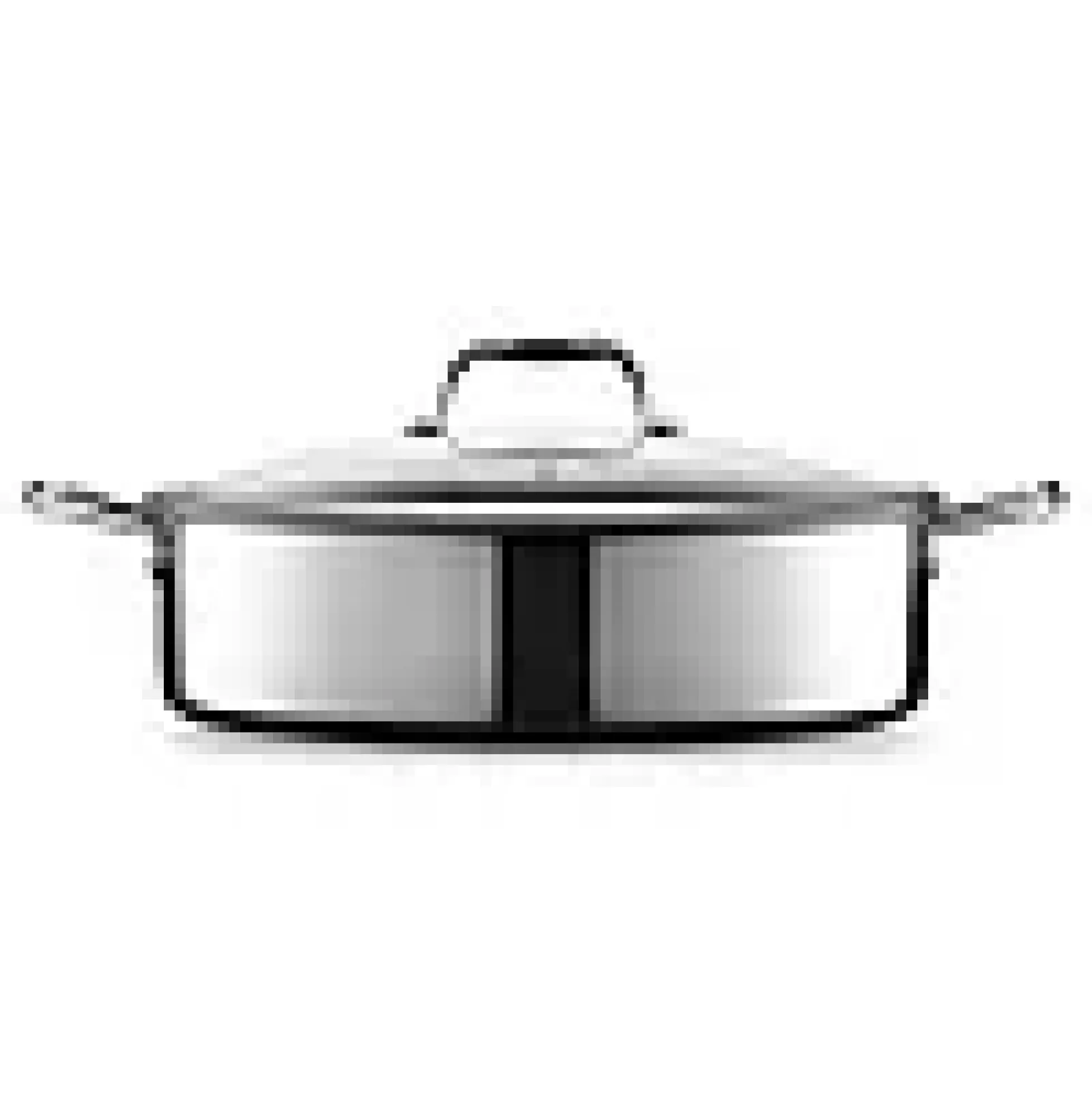 Buffétgryte/Sautégryte med lokk 6,6l hybrid