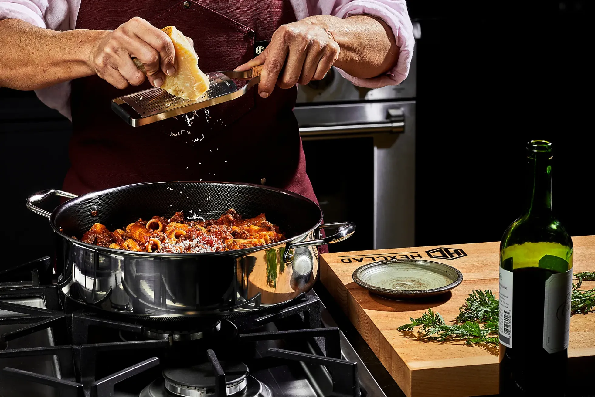 Buffétgryte/Sautégryte med lokk 6,6l hybrid