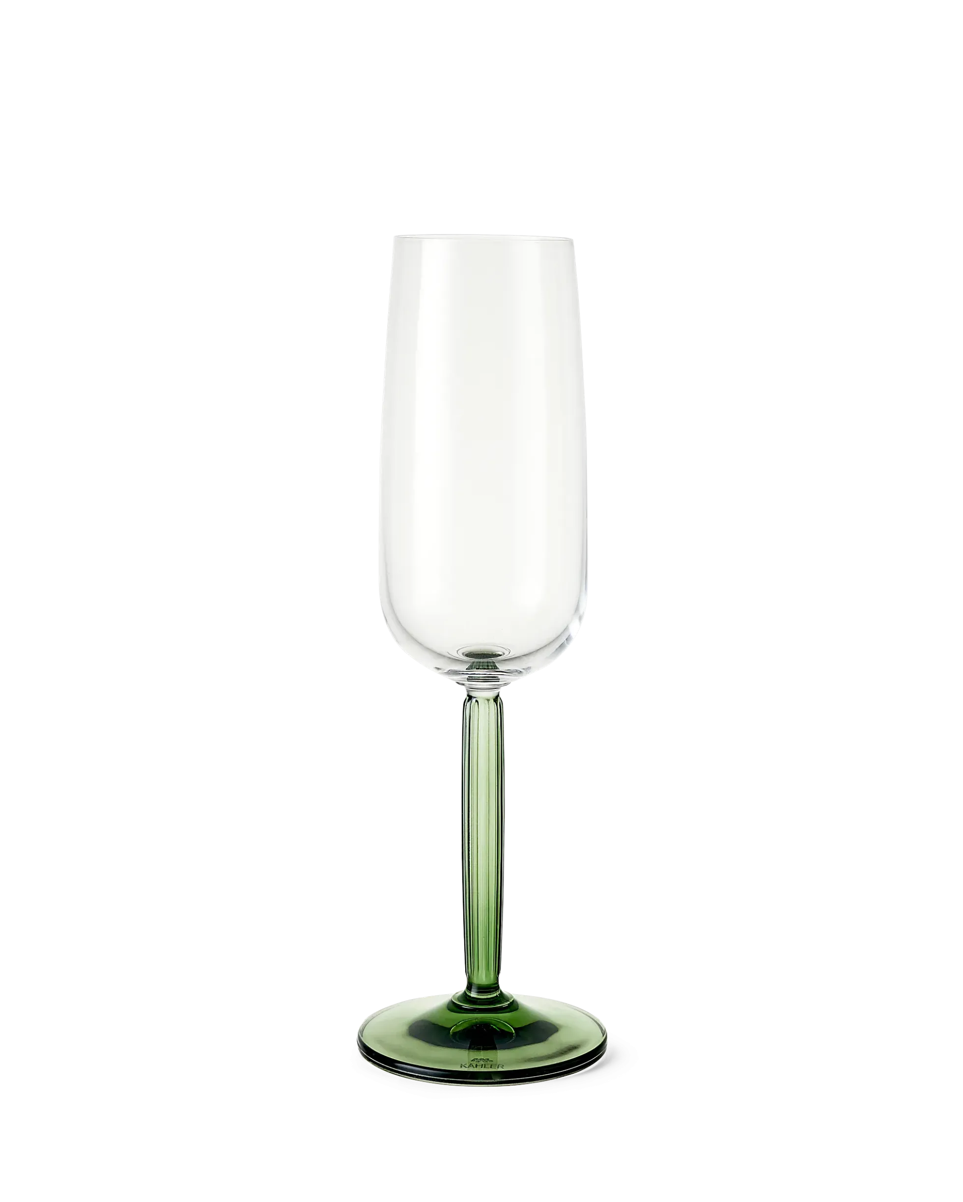 Champagneglass 24cl Grønn 2stk Hammershøi
