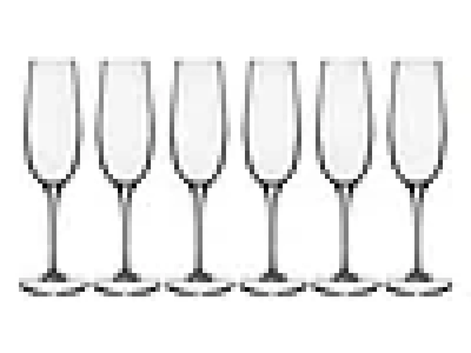 Champagneglass Palace 23,5cl 6stk