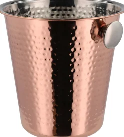 CHAMPAGNEKJØLER KOBBER/STÅL 22CM