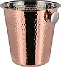 CHAMPAGNEKJØLER KOBBER/STÅL 22CM