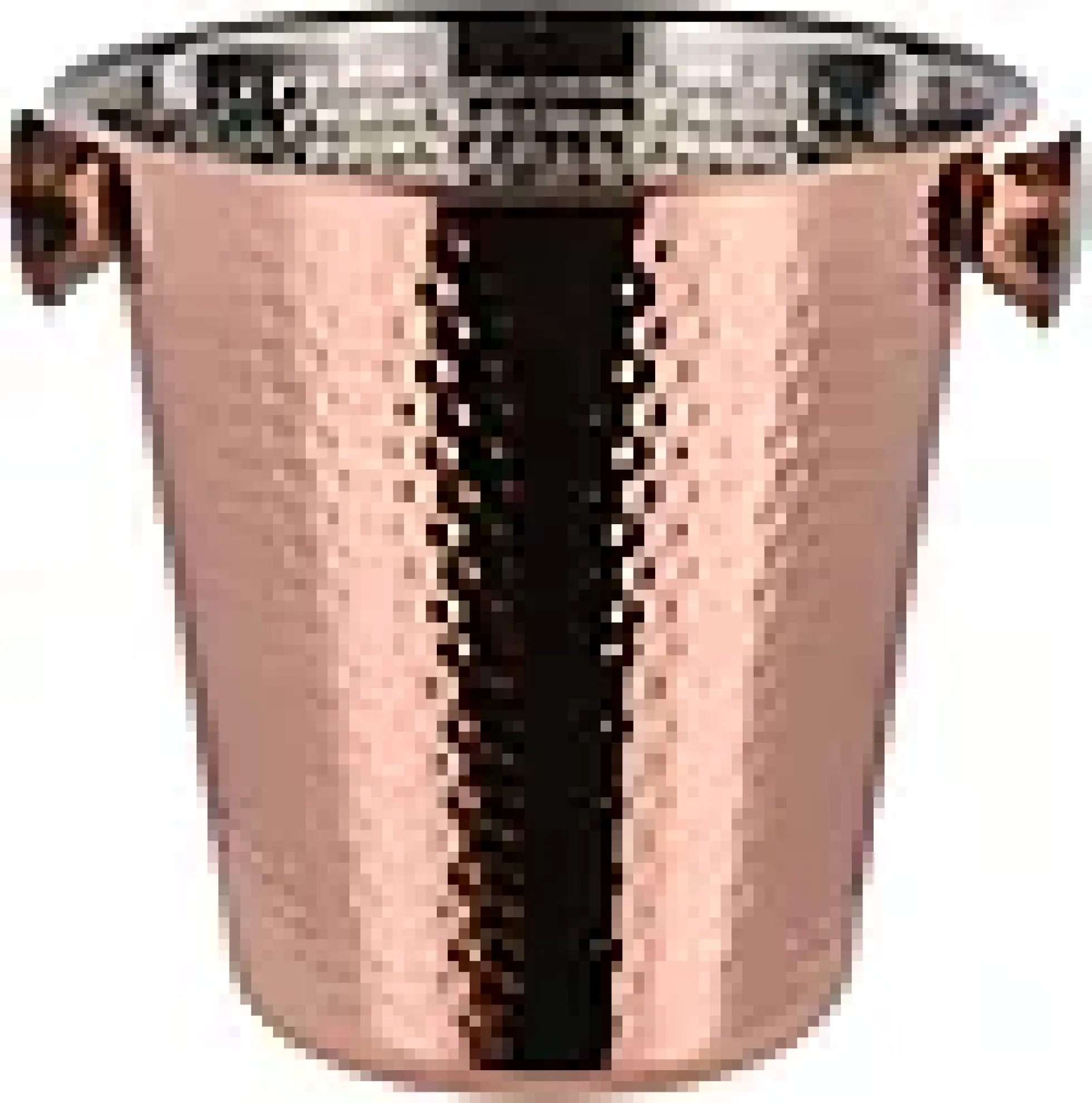 CHAMPAGNEKJØLER KOBBER/STÅL 22CM