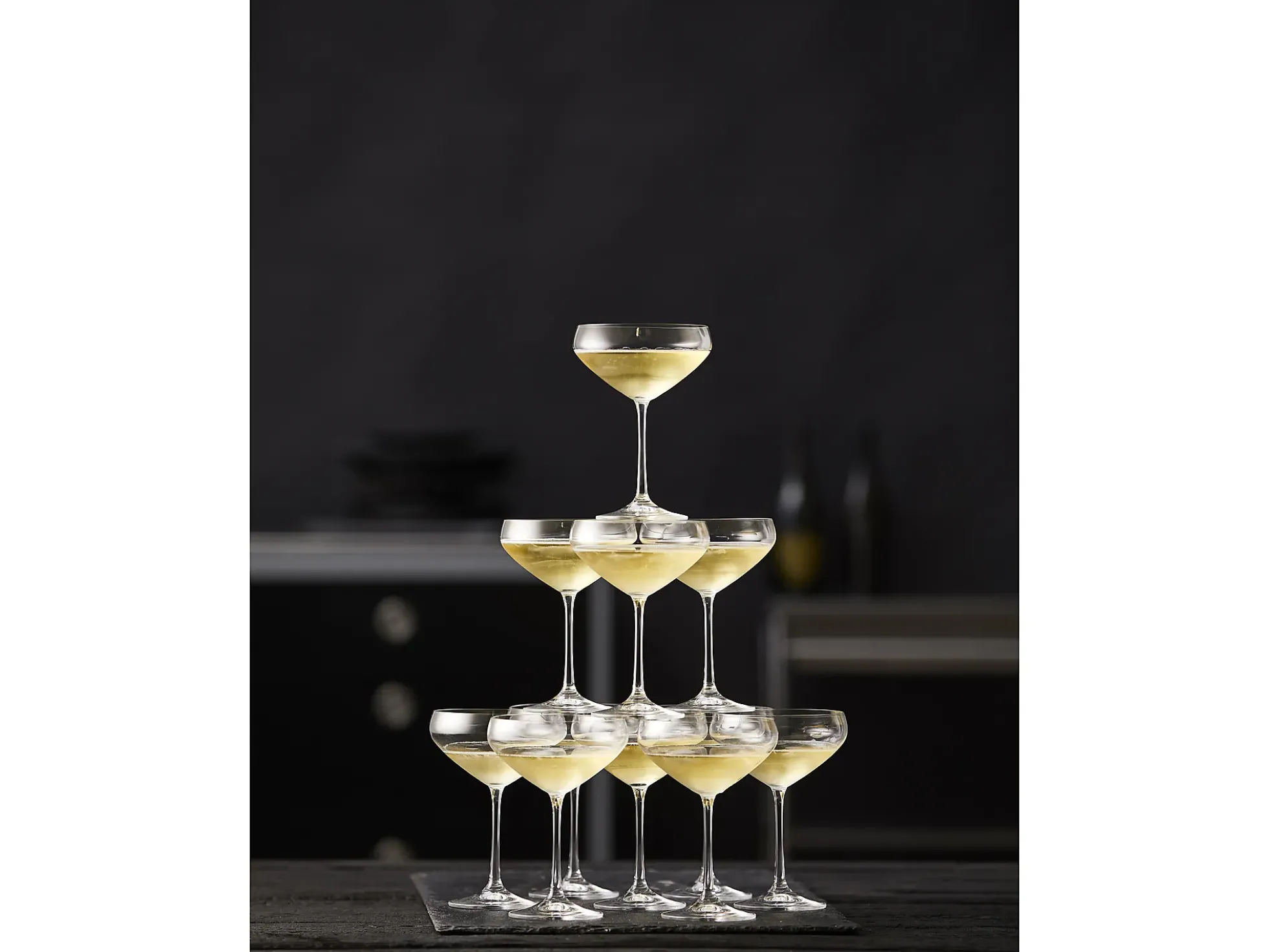 Champagneskål Juvel 34cl 4 stk