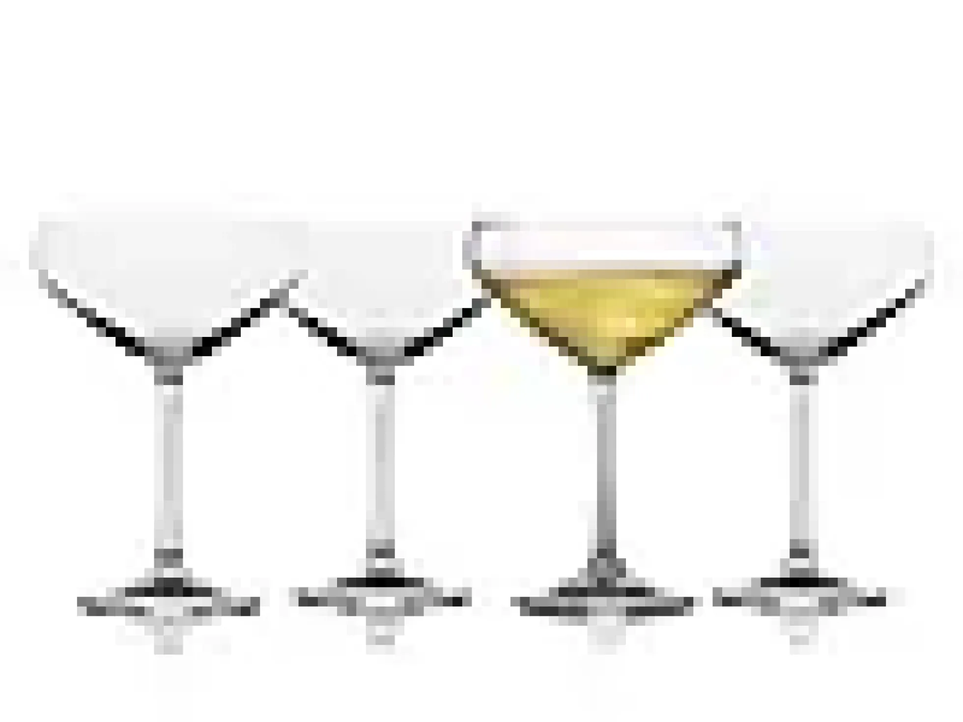 Champagneskål Juvel 34cl 4 stk