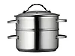 Dampgryte 20cm 2l