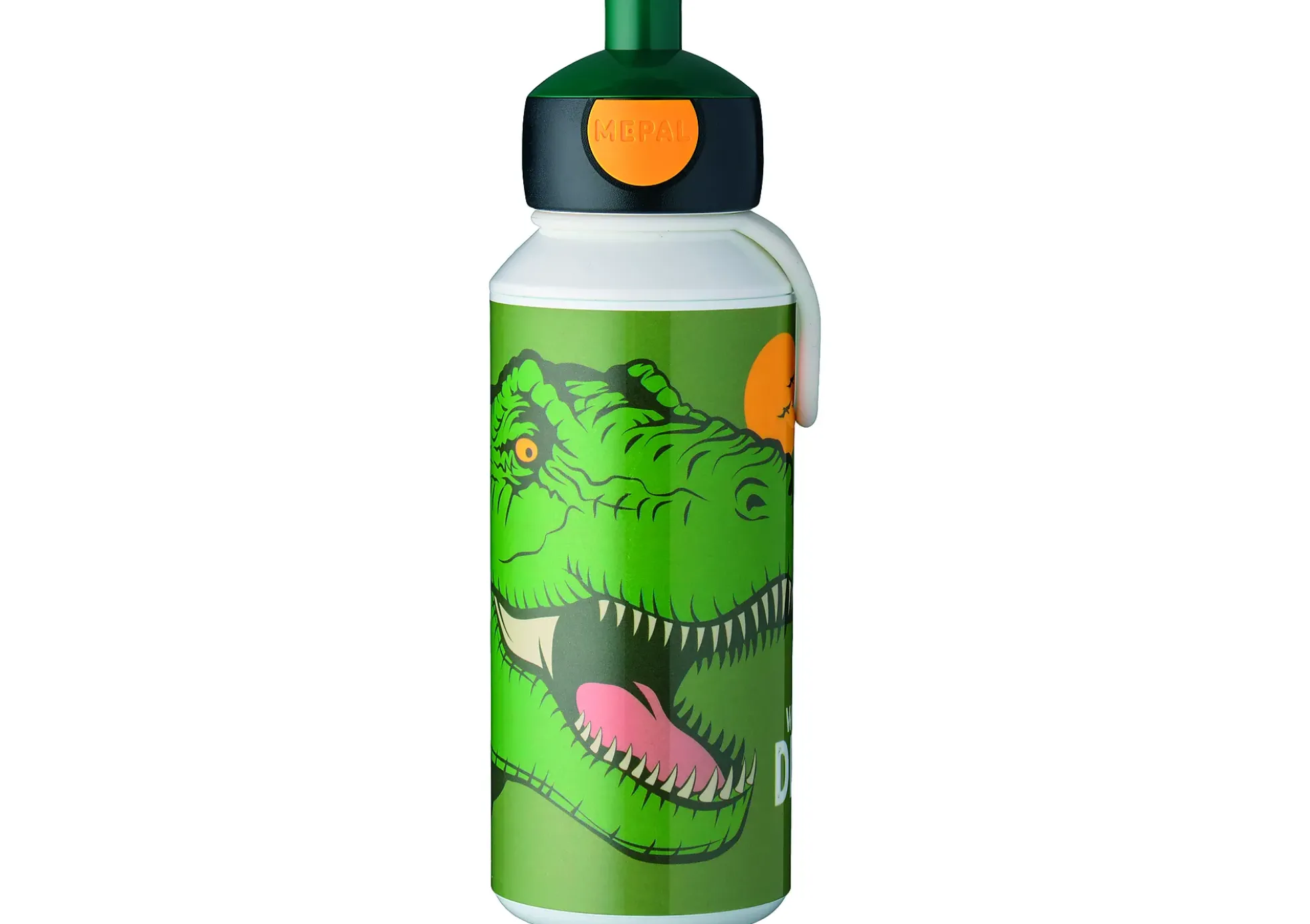 Drikkeflaske pop-up dino 400ml