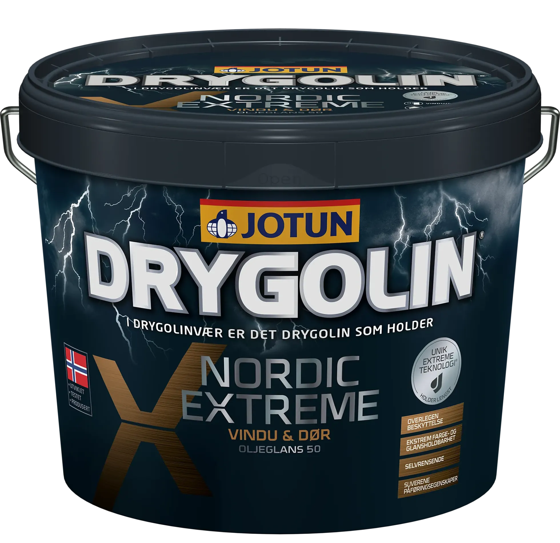 DRYGOLIN NORDIC EXTREME VINDU DØR GUL-BASE 2,7L