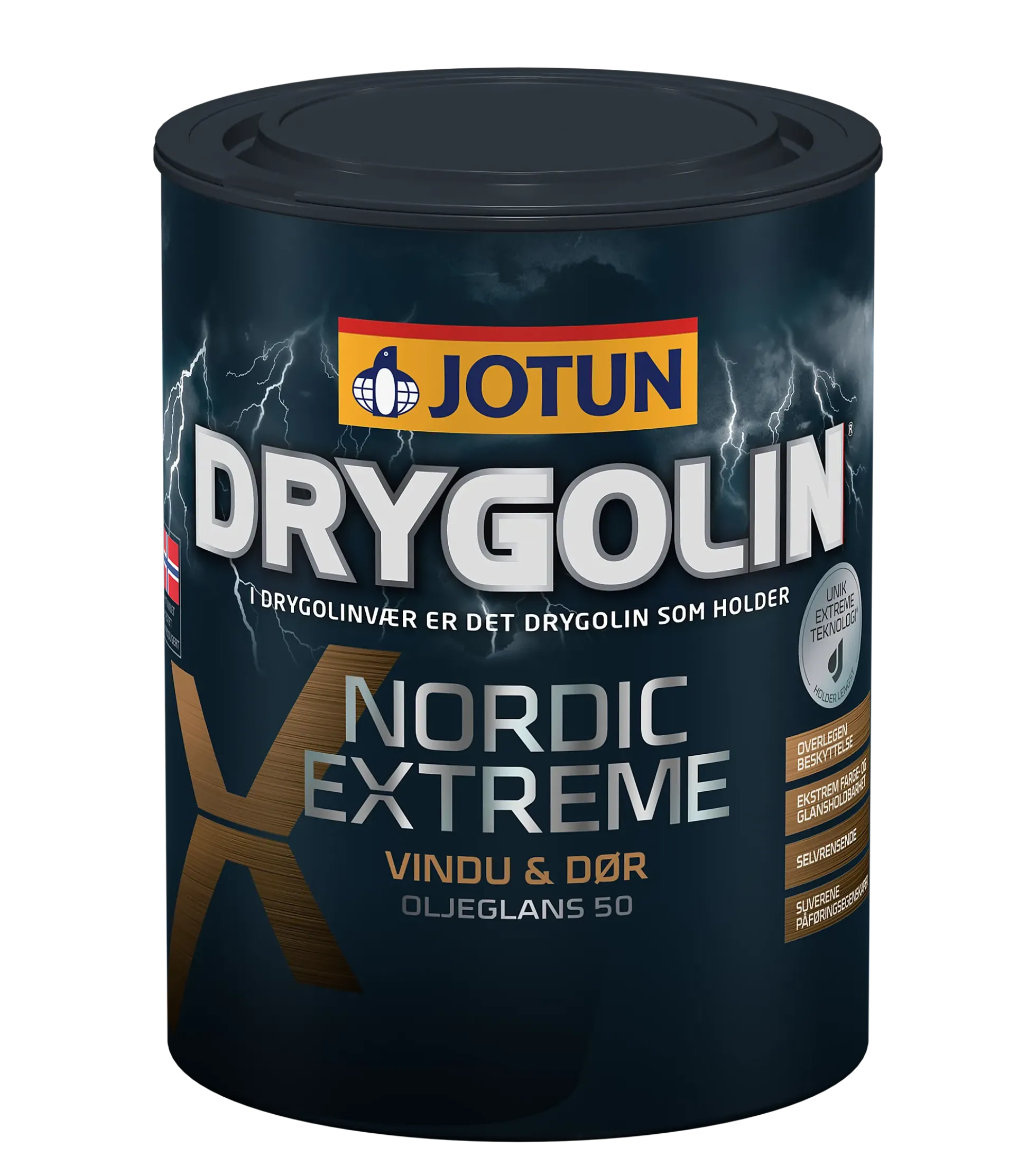 DRYGOLIN NORDIC EXTREME VINDU DØR HVIT BASE 0,68L