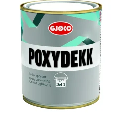 Epoxymaling Poxydekk del 1 B base 0,7l