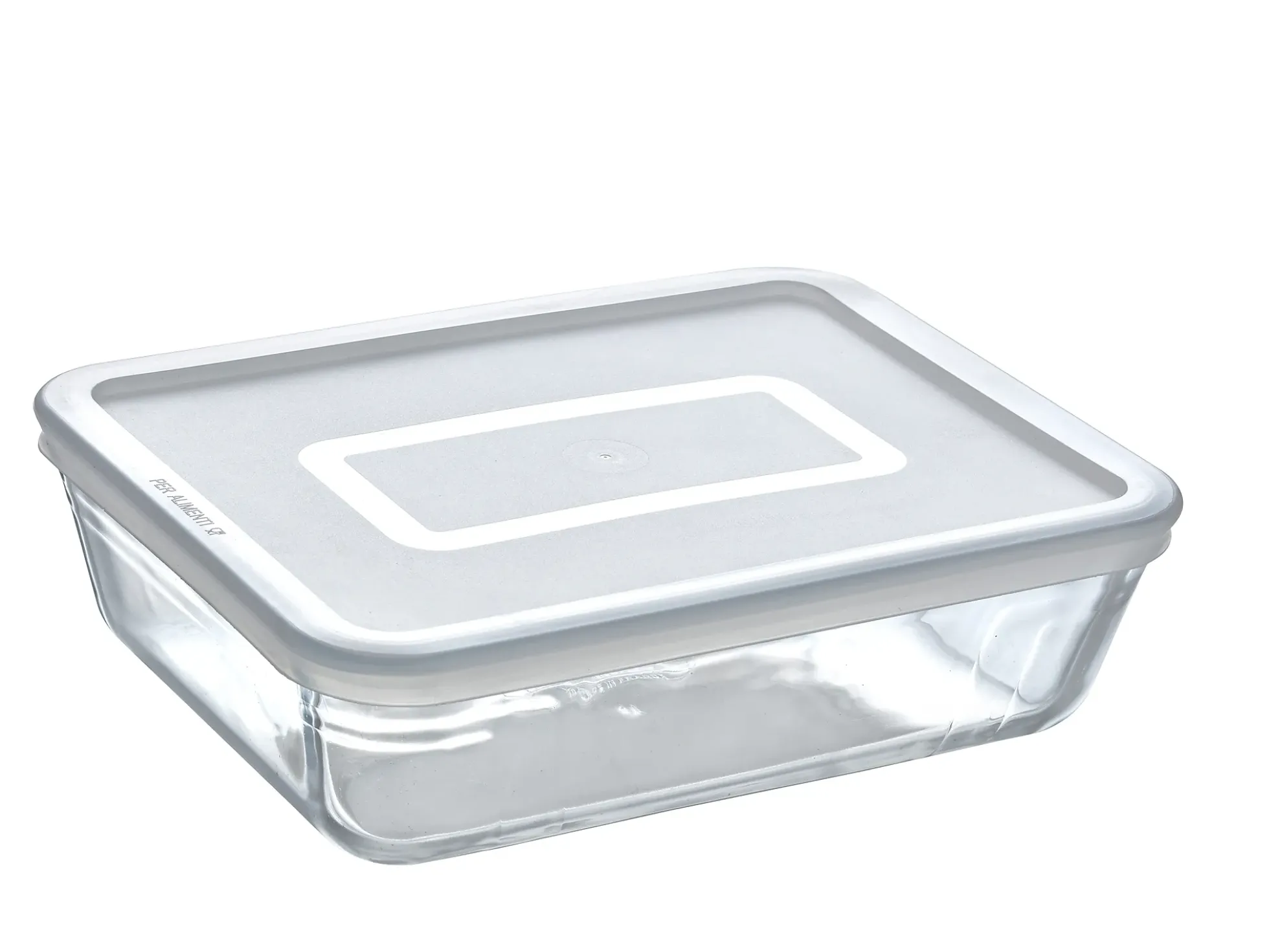 Fat med lokk Cook & Freeze 27x22x9cm 4l Glass