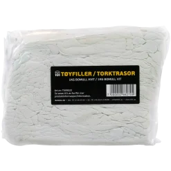 Filler 101 Tøyfiller Bomull Hvit 1Kg