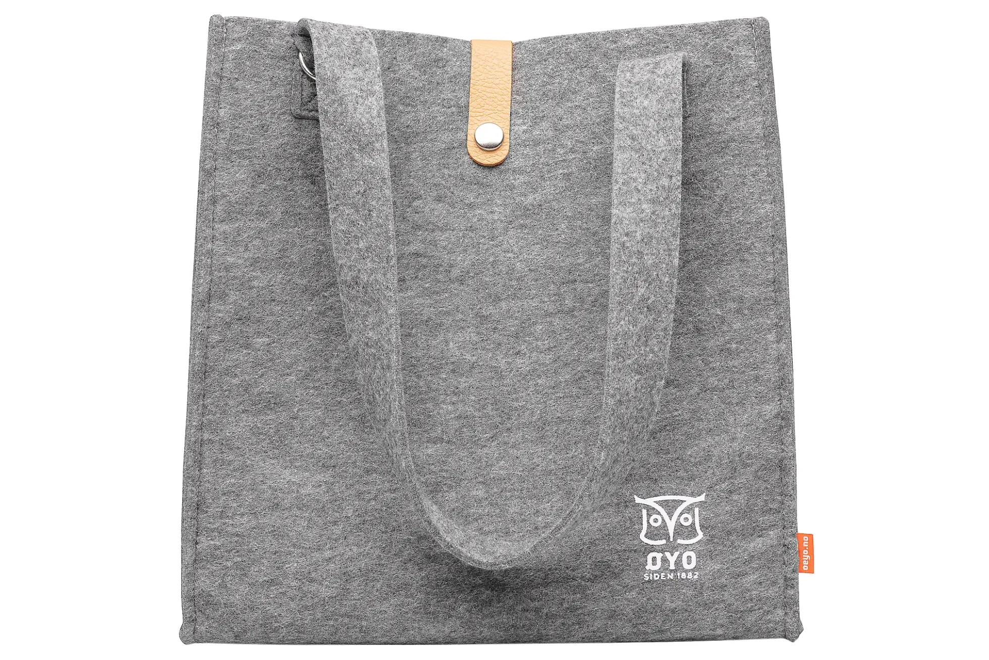 FILTBAG 30X30,5X4CM GRÅ ULLFILT FOR SOPPTUR, PIKNIK, HANDEL