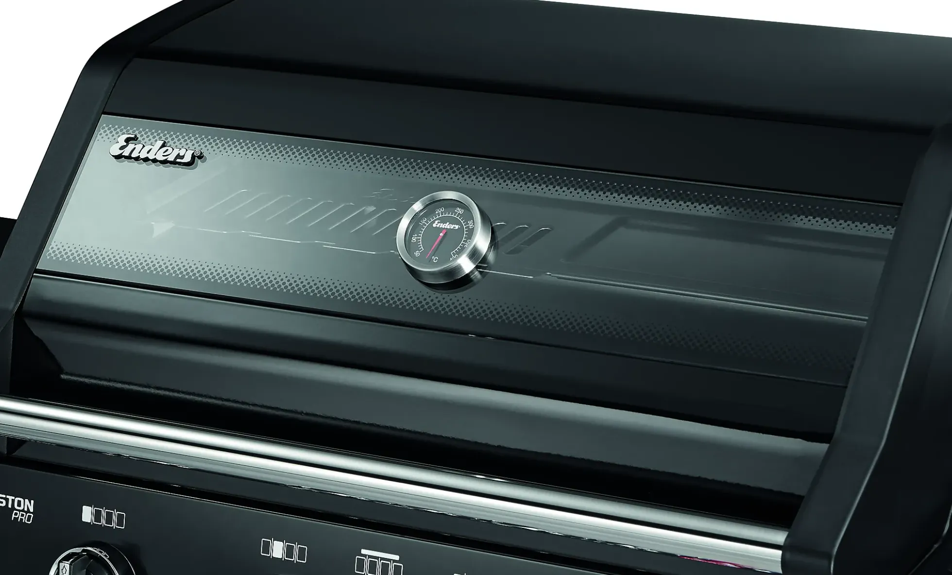 Gassgrill Boston Black 4 brenner