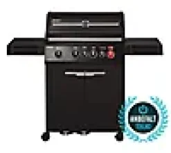 Gassgrill Boston Black 4 brenner