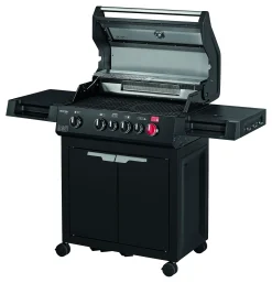 Gassgrill Boston Black 4 brenner
