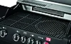 Gassgrill Boston Black 4 brenner