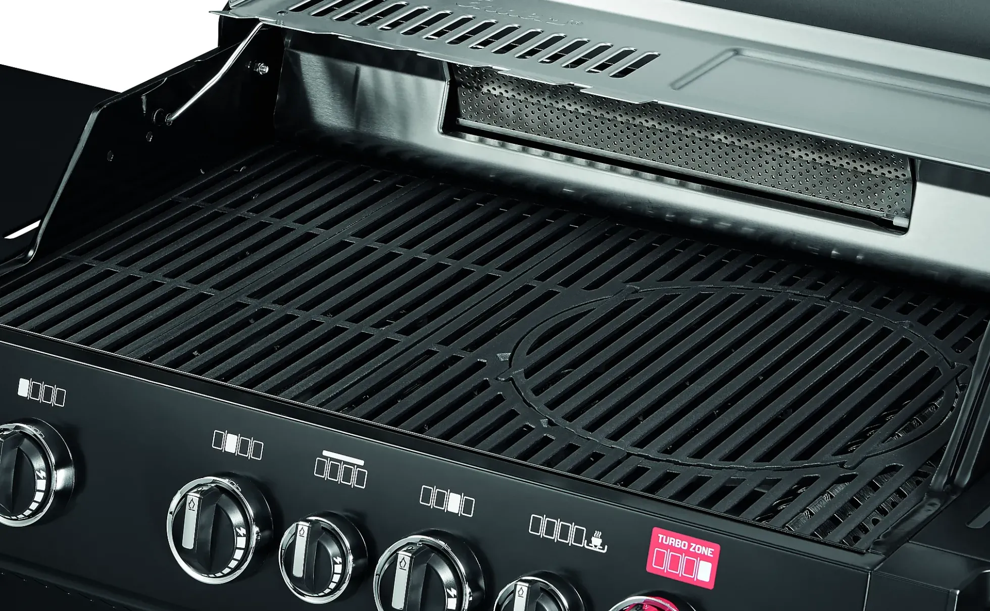 Gassgrill Boston Black 4 brenner
