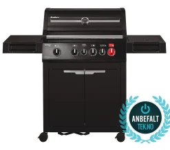 Gassgrill Boston Black 4 brenner