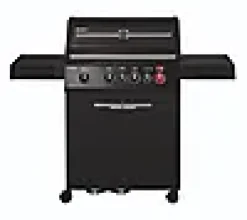 Gassgrill Boston Black 4 brenner