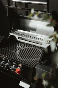Gassgrill Boston Black 3 brenner