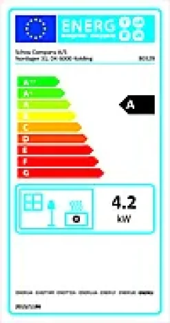 Gassovn med vifte 4,2kw med regulator