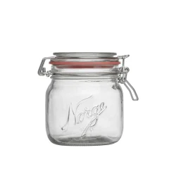 Glass med hengslet lokk 0,4l