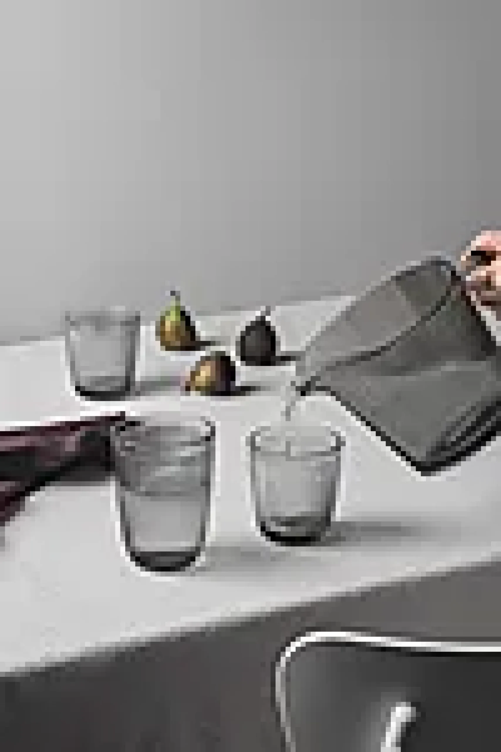 Glass Røkgrå Siri 20cl 6stk