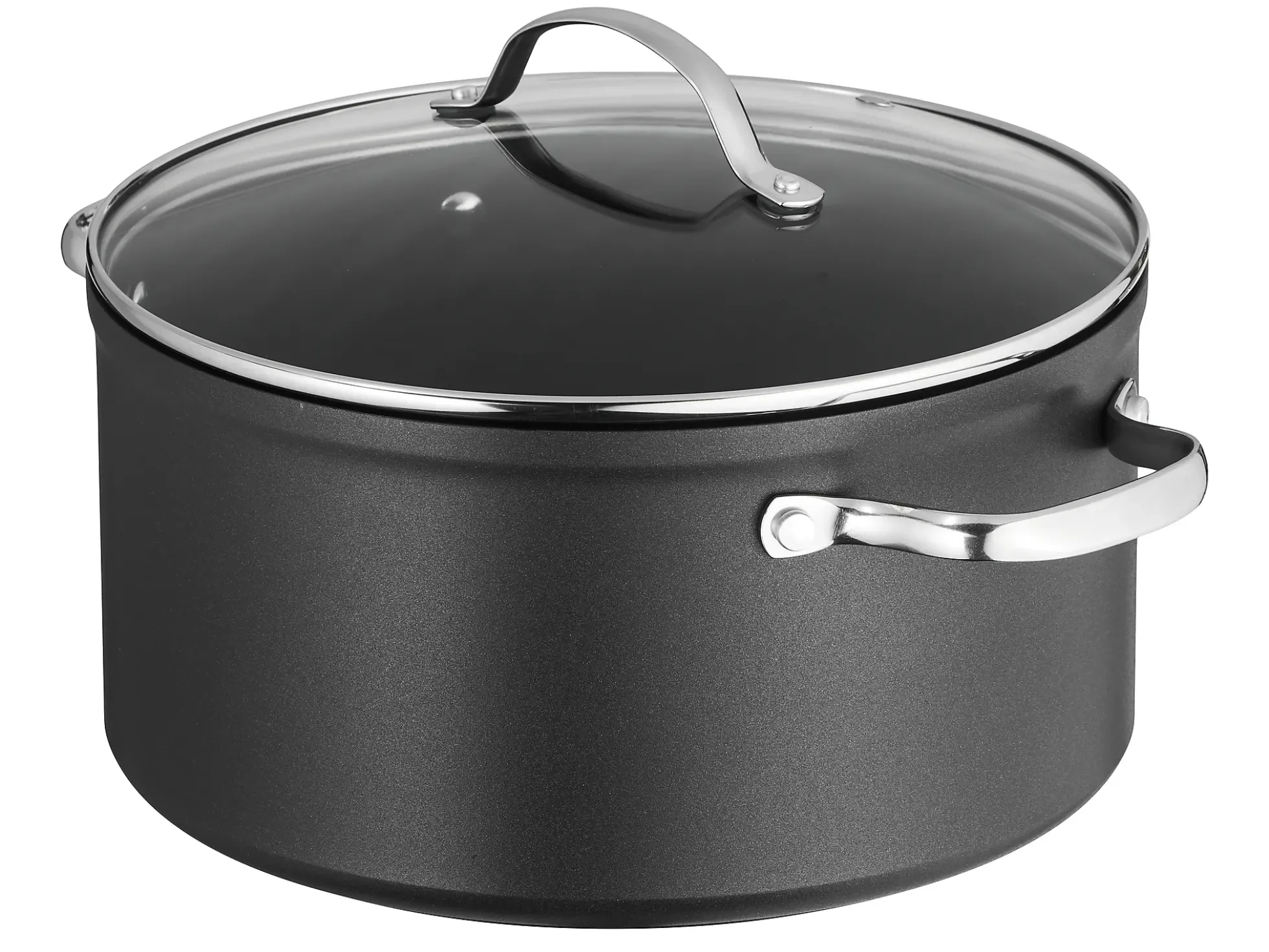 Grytesett med Lokk 3 Deler 2,3L/3,3L/5,7l Noble Black