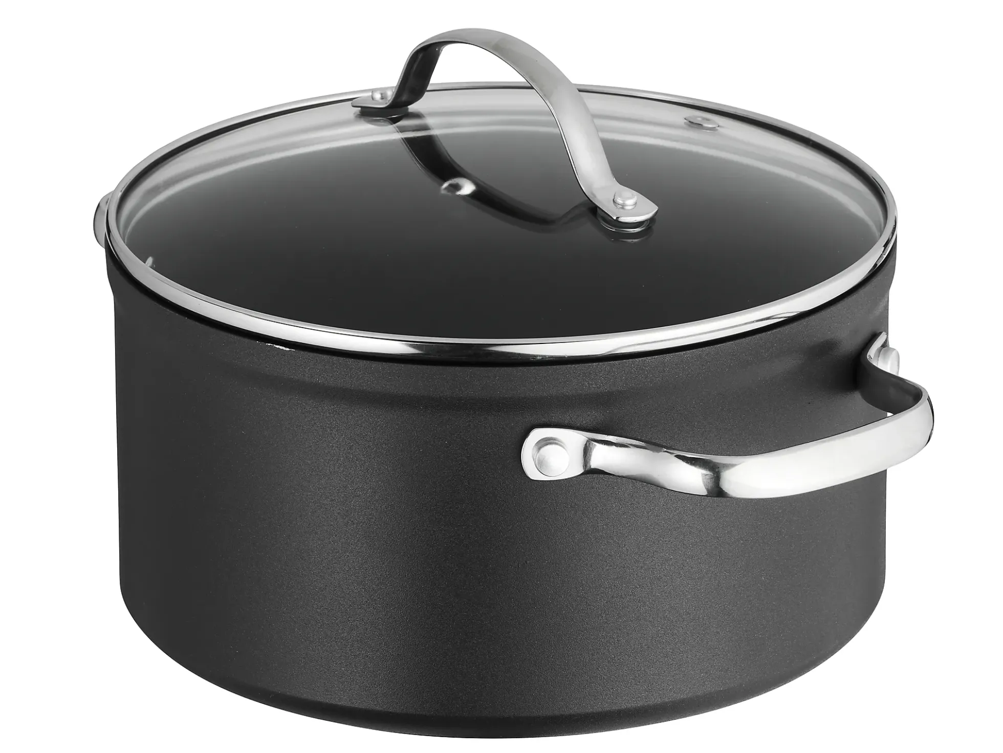 Grytesett med Lokk 3 Deler 2,3L/3,3L/5,7l Noble Black