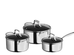 Grytesett med lokk 2,1l/3,3l/5,3l 3-Ply Premium Hybrid